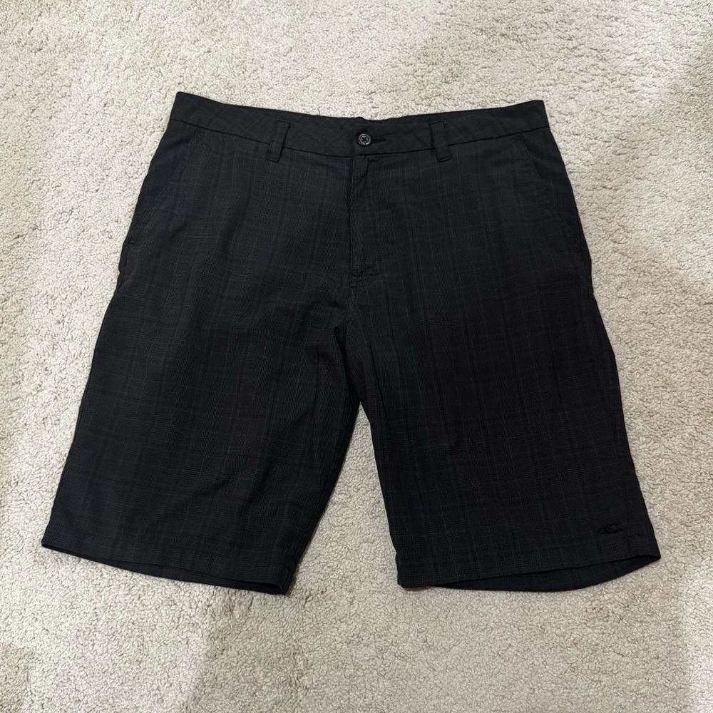 Pre-Loved O'Neill Shorts Charcoal Gray Flat Front Shorts 34